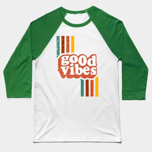 Good Vibes Baseball T-Shirt by Heartsake